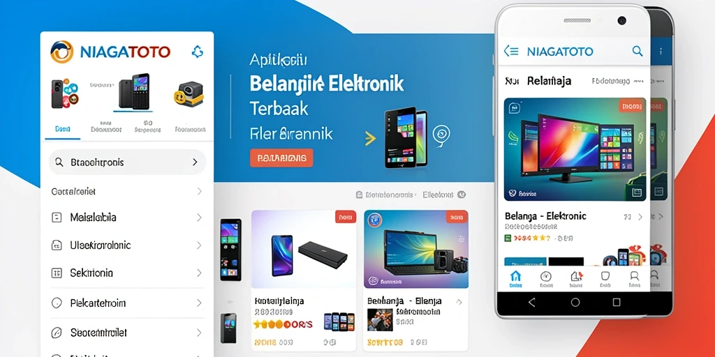 Tampilan antarmuka NIAGATOTO yang menarik dan mudah digunakan.